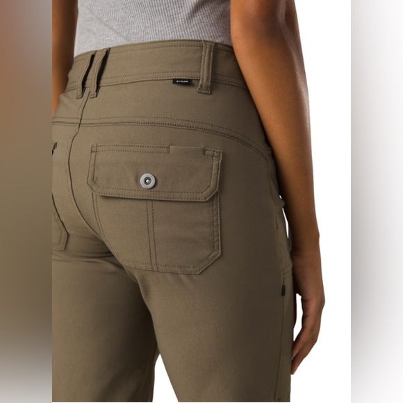 prAna Halle Capri II in Slate Green Standard Fit Outdoor Hiking Size 4 NWT - Picture 12 of 16